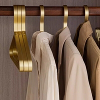 Cintre avec logo personnalisé de qualité supérieure Cintre en aluminium de luxe pour veste de costume
