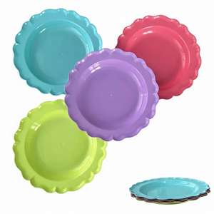 CASAMAX WL AA-0466-2 Piatto Colorato in Plastica Creativo Classico Durevole - Product Image 2