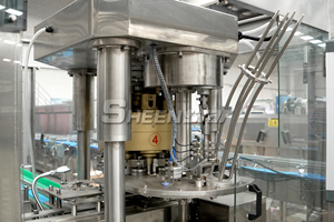 Venta directa de fábrica, máquina de llenado de latas de aluminio, máquina de llenado de bebidas carbonatadas, planta de enlatado de agua de soda y cerveza