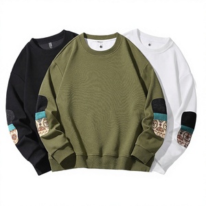 เสื้อฮู้ดดี้ผู้ชายแบบสวมหัว ผ้าเทอร์รี่ ดีไซน์เว้าช่วงตัว สำหรับฤดูใบไม้ผลิ ไซส์พลัส ทรงปกติ - Product Image 3