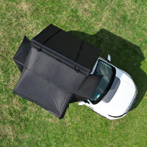 YYD YJT-0015 Nouvelle tente de toit en alliage d'aluminium intégral quatre saisons pour voiture, coque rigide, camouflage, camping en plein air, voyage en autonomie - Product Image 4