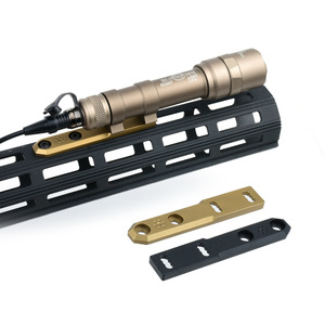 Support de lampe torche tactique en métal, base MLOK Keymod CNC, pour utilisation en extérieur - Product Image 1