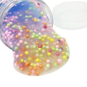 Crea tus propios juguetes locos: Kit de slime DIY esponjoso con activador, bolas de espuma y cuentas, OEM, ¡en oferta! - Product Image 3