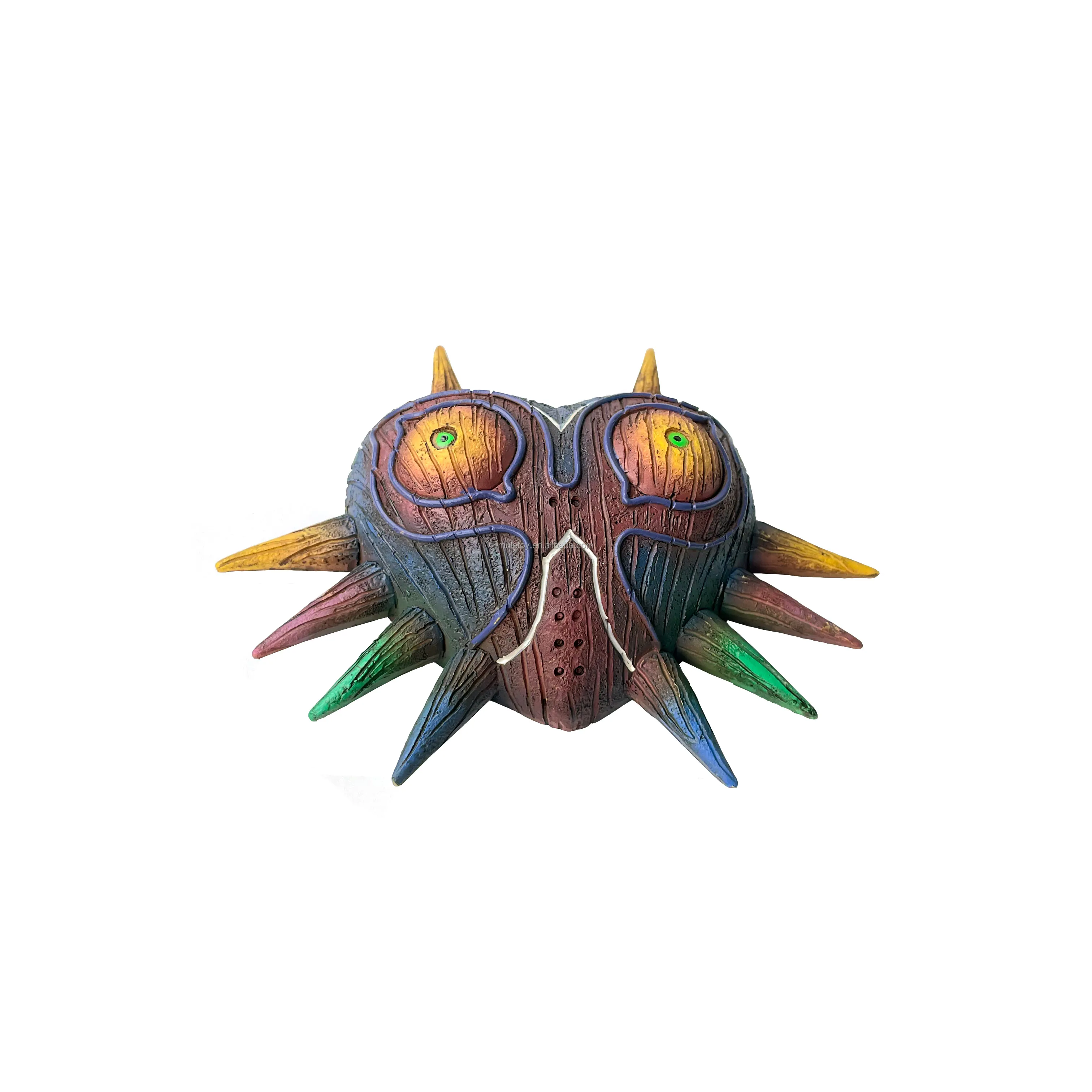 Offre Spéciale Mini masque la légende de Zelda Majora, masque en résine pour Halloween Cosplay ornement