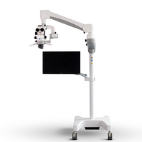 Microscope dentaire 3D pas cher avec zoom automatique, binoculaire et caméra pour la chirurgie dentaire