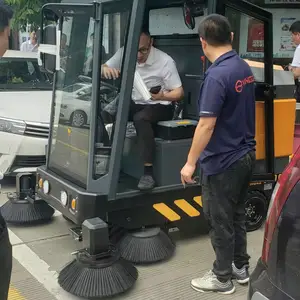 Limpieza ambiental de calles con certificación CE Barredora automática de entrada hecha en Anhui