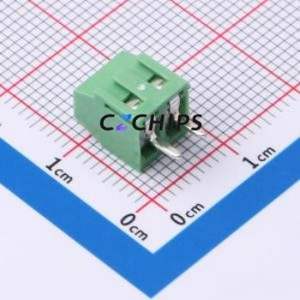 DG381-3.5-02P-14-00A(H) Screw Terminal Block Through hole Component (THT),P=3.5mm Connector 3.5mm Through Hole 2P 1 - Product Image 2