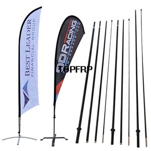 เสาธงชายหาดไฟเบอร์กลาสคุณภาพสูง - Product Image 1
