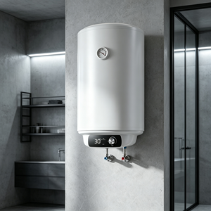 <span class=keywords><strong>Chauffe</strong></span>-<span class=keywords><strong>eau</strong></span> électrique mural en plastique 30-100L 2000W 220-240V IPX4 pour salle de bain domestique, personnalisable OEM - Product Image 1
