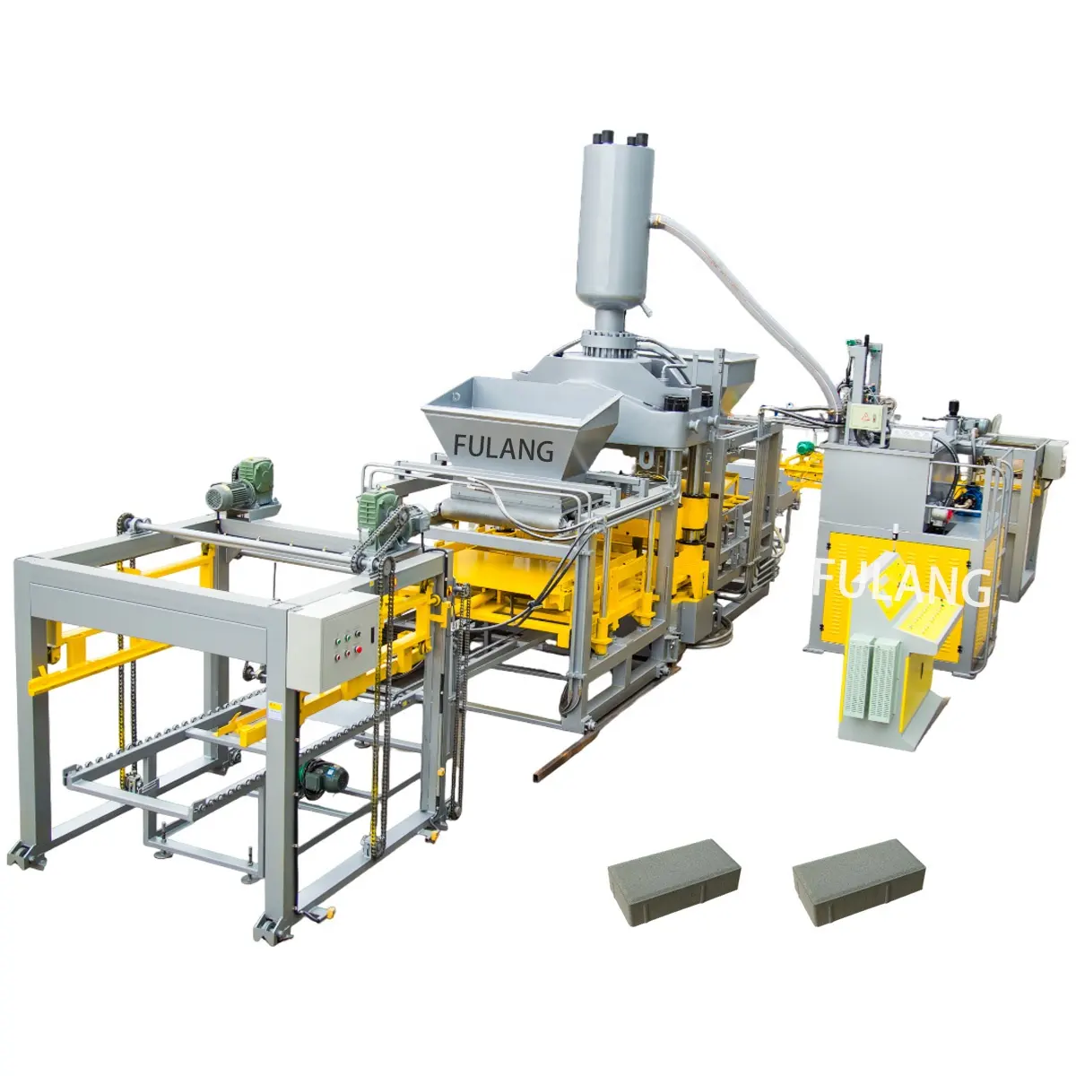 Hydraulic Pressure Static Pressing Automatic Cement Brick Block Making Machine with Factory Price