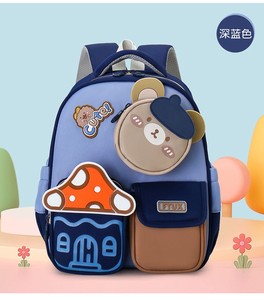 กระเป๋าเป้เด็กกันน้ำลายการ์ตูนแบบกำหนดเอง ทำจากไนลอน น้ำหนักเบา สำหรับเด็กอนุบาล รับผลิตแบบ OEM ODM - Product Image 1