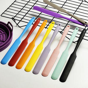 Spatola da <span class=keywords><strong>Pasticceria</strong></span> in <span class=keywords><strong>Silicone</strong></span> Antiaderente Resistente al Calore Ecologica e Sostenibile con Manico Lungo <span class=keywords><strong>per</strong></span> Torte, Cottura e Grigliate - Product Image 6
