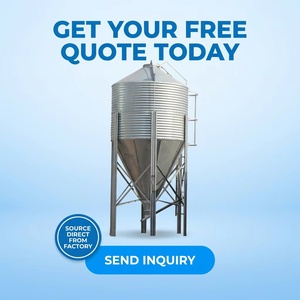 Silo per Mangimi Avicoli con Sistema <span class=keywords><strong>di</strong></span> Pesatura Elettronico 5, 10, 15 Tonnellate, Silo <span class=keywords><strong>di</strong></span> Stoccaggio <span class=keywords><strong>in</strong></span> Acciaio Zincato per Allevamenti <span class=keywords><strong>di</strong></span> Polli OEM - Product Image 1