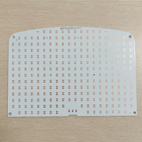 Panneau LED en aluminium avec base PCB en forme de V pour éclairage photographique PCBA