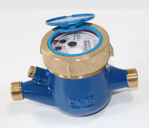 Oem tùy chỉnh giá cả cạnh tranh Brass R160 lỏng-niêm phong đa máy bay phản lực bán khô DN15-50 Đồng hồ nước - Product Image 2