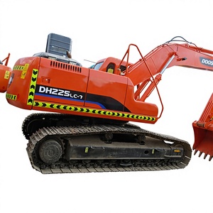 รถขุดตีนตะขาบ Doosan DH225LC มือสอง พร้อมเครื่องยนต์ มอเตอร์ เกียร์บ็อกซ์ และชิ้นส่วนหลักอื่นๆ กำลัง 110 กิโลวัตต์ ความจุบุ้งกี๋ 1.5 ลูกบาศก์เมตร ขาย - Product Image 1