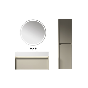 Gabinete de baño de cuero de madera Natural de protección del medio ambiente Prima se puede personalizar tamaño <span class=keywords><strong>todo</strong></span> para la venta - Product Image 5