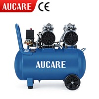 Compresor sin Aceite AUCARE Pure Air de Bajo Nivel de Ruido para Tiendas de Herramientas Neumáticas