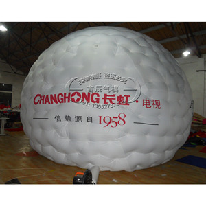 Custom Football <b>Inflatable</b> Tent Blue Digital Printing Water Resistant Plug Powered Camping Advertising <b>Inflatables</b> - Product Image 3