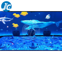 Projecteur interactif immersif Système de projection interactif au sol Projection interactive d'aquarium pour salle d'exposition