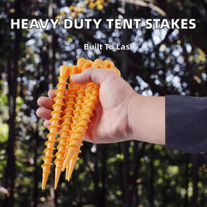 Picchetti per Tenda in Plastica PP 20cm Resistenti TP01 per Campeggio, Gazebo e Teloni - Product Image 2