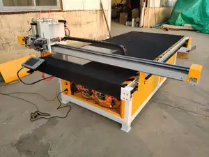 Automatic 3 Head Stained Glass Drawing Line Machine Used For Cathedral Art Glass
