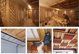 Diffuseur QRD 2D moderne pour <span class=keywords><strong>Home</strong></span> Studios décomposant le traitement acoustique pour une application extérieure - Product Image 6