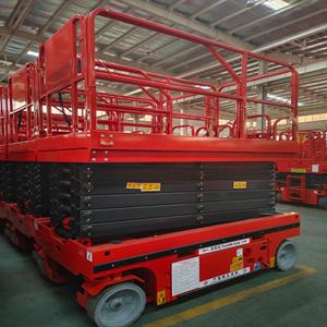 Plataforma Elevadora de Tijera Pequeña de 4m para Construcción, Fabricada en China - Product Image 4