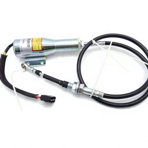วาล์วโซลินอยด์ตัดน้ำมันเชื้อเพลิงสำหรับรถตักล้อยางรุ่น L70C L120C L90C L220D หมายเลขอะไหล่ 11110030 SA-4646-24 SA-4744 - Product Image 2