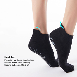 Calcetines de Yoga Antideslizantes para Mujer, Calcetines de Pilates con Agarre para Niñas, Calcetines de Ballet, con Logotipo Personalizado, Muestra <span class=keywords><strong>Gratis</strong></span>, Venta al Por Mayor - Product Image 5