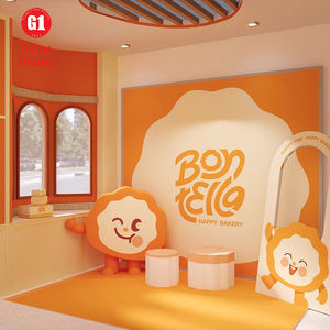 Muebles Modernos y Personalizables para Cafetería Rong Xin, Vitrinas, Mesas y Sillas, Aptos para Cafeterías y Panaderías - Product Image 5