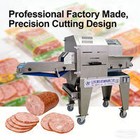 Machine à trancher les aliments professionnelle en acier inoxydable, facile à utiliser pour la viande et le fromage