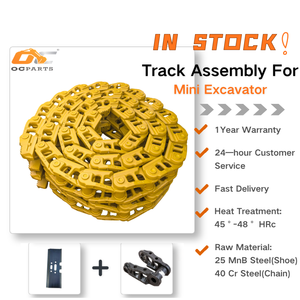 OC PARTS Chaîne de chenille de haute qualité 320 <span class=keywords><strong>330</strong></span> 320L 330GC E320D pour excavatrice et bulldozer, ensemble de chenilles avec garantie d'un an - Product Image 1
