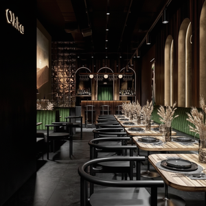 Chaises de restaurant en bois modernes et élégantes pour les projets de café, de bar, de cuisine et de salon - Meubles de salle à manger élégants - Product Image 1