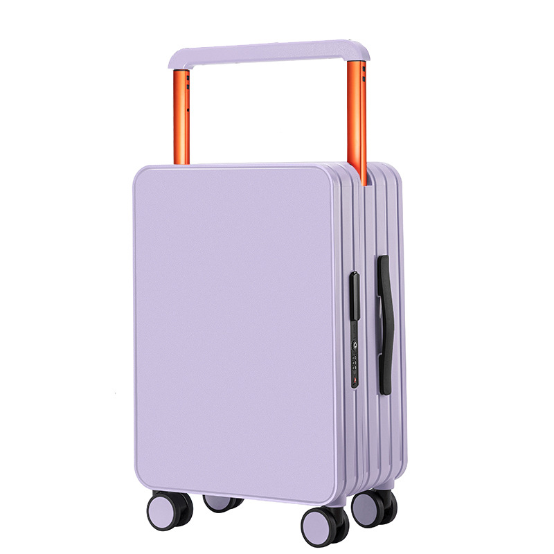 Equipaje de mano con ruedas anchas - Morado