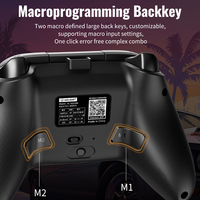 Manette de jeu sans fil AOLION AL-XB2686B pour XOBX X/S PC, bouton Turbo, gyroscope six axes, design écologique