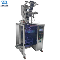 Máquina automática de envasado de líquidos en sobres con sellado de cuatro lados y muesca de fácil apertura en V para envasado de jugos, leche de soja y bebidas