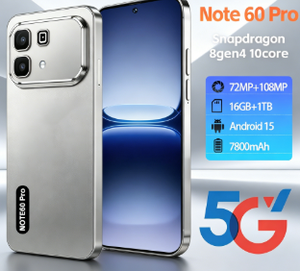 note60 pro Daily Communication Fashion Phone Mass Storage Smart Cell Phone - Product Image 4