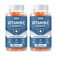 Gummies à la vitamine C pour la défense immunitaire, le soutien antioxydant, le bien-être quotidien, la santé de la peau et les soins de beauté naturels – Complément alimentaire OEM