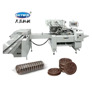 Tray Without Packing Machine Biscuit No Tray Biscuit Packaging Machine