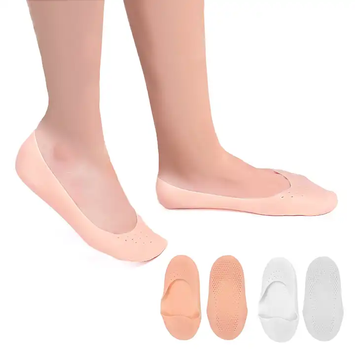 Amazon.com : Moisturizing Gel Heel Socks for Dry Cracked Feet - 2 Pairs -  Spa Socks for Cracked Heel Treatment - Heal Dry Heels - Night Care Skin -  Foot Care for