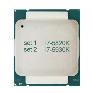 lntel核心i7-5820K i7-5930K六核LGA 2011-3 TDP 140W 15MB缓存3.6GHz i7 CPU二手处理器出售