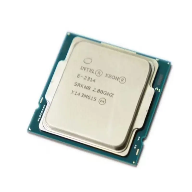 Usato Intel Xeon E-2314 4-core 8MB 2.80-4.50 GHz 65W LGA-1200 server processore CPU