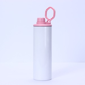 Bouteille d'eau sport isotherme personnalisée en acier inoxydable 304 de 20 oz, tasse cadeau écologique, isolation thermique de 6 à 12 heures - Product Image 5