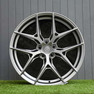 Jantes forgées en alliage 5x112 5x120 5x114.3, jantes HF-5, 17 18 19 20 21 22 pouces, jantes de <span class=keywords><strong>voiture</strong></span> pour <span class=keywords><strong>E90</strong></span> F30 Mercedes W464 W213 - Product Image 1