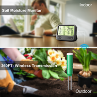 MLM HG01 Nouveau capteur intelligent d'humidité du sol sans fil Bluetooth, application Tuya, moniteur de plantes en temps réel, détecteur de température et d'humidité du sol