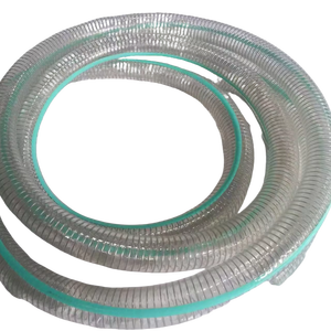 Tuyau en PVC de qualité alimentaire avec armature en acier, personnalisé, 38,5 mm, 50 m, 160 degrés, pour aspiration et alimentation de machine d'injection - Product Image 4