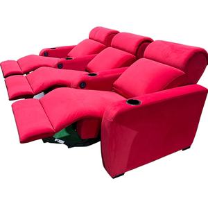 أريكة مسرح منزلي حديثة وفاخرة أريكة كرسي كهربائي مع منافذ USB - Product Image 3