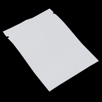 Sac en aluminium laminé blanc à trois couches, scellé sur trois côtés, thermoscellable, pour emballage alimentaire, imprimé sur mesure, vente en gros usine