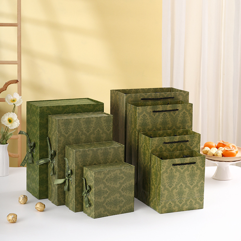 Dark Green(Box+Handbag)